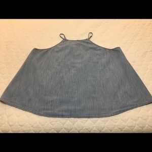 XL Old Navy Chambray tank top